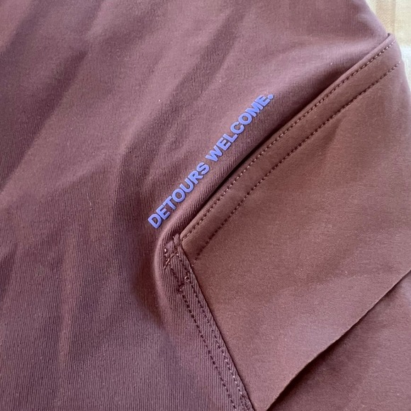 Lululemon Cargo Super High Rise Hiking Bike Shorts Women's 6 Dark Oxide Run Yoga - Picture 3 of 10